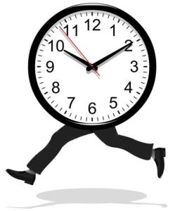 rellotge corrent horari