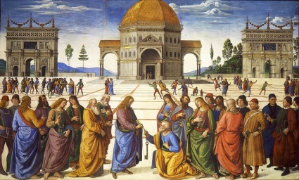 Entrega-de-las-llaves-a-San-Pedro-h.-1482-fresco